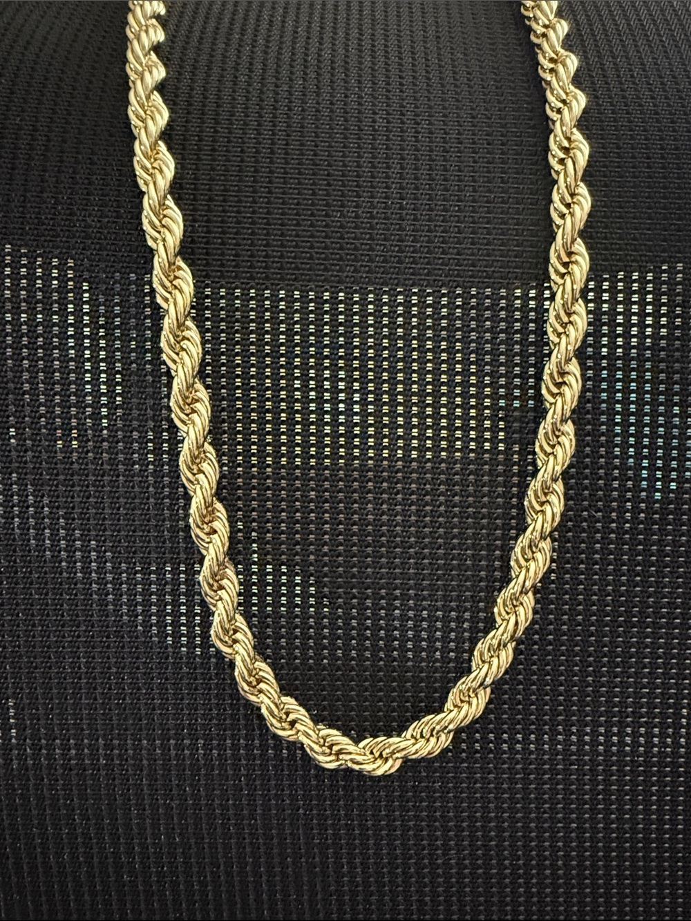 Classic Gold Rope Chain Necklace - 18K Gold-Filled - 22”